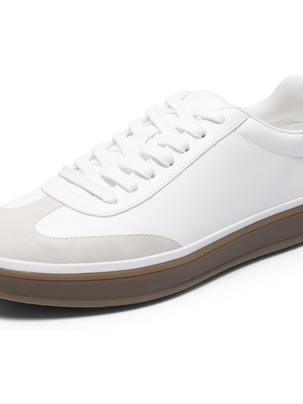 White Casual Sneakers Comfortable Dress Shoes Business Fashion Sneakers for Men
